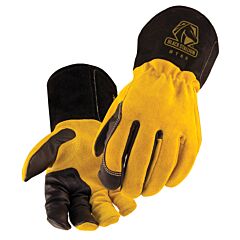 Black Stallion Bt88-Md Bsx® Grain Kidskin/Cowhide Tig Welding Gloves, Size Medium