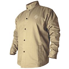 Black Stallion Bxtn9C-2X Bsx Welder'S Khaki Fr Welding Jacket, Size 2X-Large