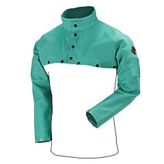 Black Stallion F2-21Cs-2Xl 12 Oz. Green Flame Resistant Cotton Cape Sleeve, Size 2X-Large