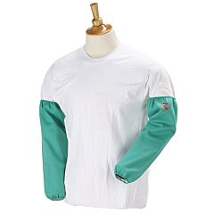 Black Stallion F9-18S 9 Oz. Green Flame Resistant Cotton 18 Inch Sleeves, Elastic Strip