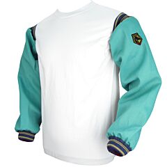 Black Stallion F9-223S 9 Oz. Green Flame Resistant Cotton 23 Inch Sleeves, Elastic Cuff Band
