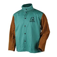 Black Stallion F9-30C/Bs-Xl 9 Oz. Fr And Side Split Cowhide 30 Inch Hybrid Coat, Size X-Large