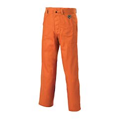 Black Stallion Fo9-32P-46W 9 Oz. Orange Flame Resistant Cotton Pants, Size 46W X 32L