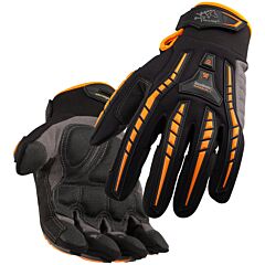 Black Stallion Gx100-Md Toolhandz® Synthetic Leather Mechanic'S Gloves, Size Medium