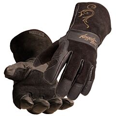 Black Stallion Ls50-Xl Bsx Angelfire Black, Beige Flourish Stick/Mig Welding Gloves, Size X-Large