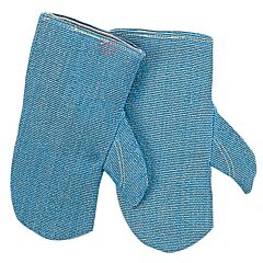 Black Stallion V214V 22 Oz. Vertex, Wool Lined, 14" Thermal Protective Mitts, Double Vetex Palm