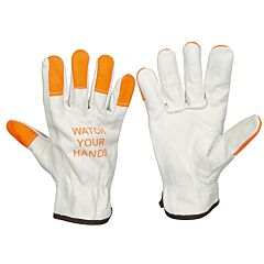 Tillman 1427B Top Grain Driver Gloves Med Cowhide W/Keystone Thumb