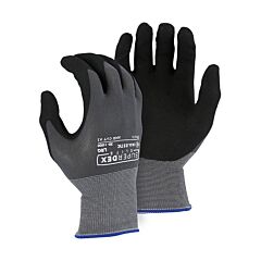 Majestic 30-1000 Premium Foam Nitrile Palm Gloves On Nylon/Spandex, Size X-Large