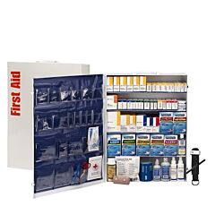 First Aid Only 91342 200 Person Ansi 2021 Class B, 5 Shelf First Aid Cabinet
