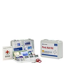 First Aid Only 91325 25 Person Ansi 2021 Class A, Metal First Aid Kit
