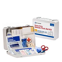 First Aid Only 91336 25 Person Ansi 2021 Class A, Heavy Duty Vehicle Metal First Aid Kit