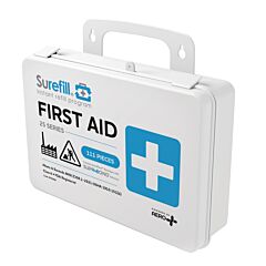 Aero Sf25Aw Surefill 25 Person Ansi 2021 Class A+ First Aid Kit, Weatherproof Plastic Case