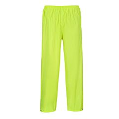 Portwest S441 Classic Rain Pants, Yellow, Size 4X-Large