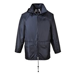 Portwest Us440 Classic Rain Jacket, Navy, Size 5X-Large