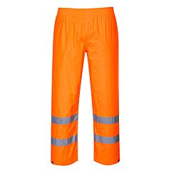 Portwest H441 Hi-Vis Rain Pants, Class E, Orange, Size X-Large