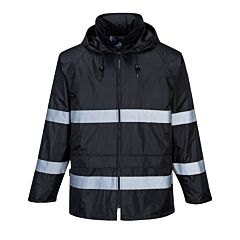 Portwest F440 Classic Iona Rain Jacket, Black, Size X-Large