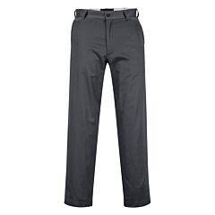 Portwest 2886 Industrial Work Pants, Charcoal Gray Tall, Size 38
