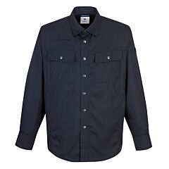Portwest S130 Ripstop Long Sleeve Shirt, Dark Navy, Size Small