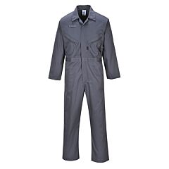 Portwest C813 Liverpool Zipper Coveralls, Graphite Gray, Size Small
