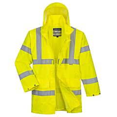 Portwest Us160 Hi-Vis Lite Traffic Jacket, Class 3, Yellow, Size 3X-Large