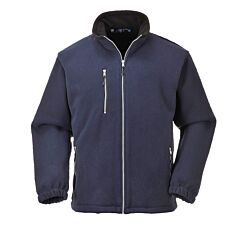 Portwest Uf401 City Fleece, Navy, Size Medium