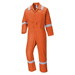Portwest C814 Iona Cotton Coveralls, Orange, Size X-Large
