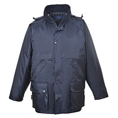 Portwest Us430 Perth Stormbeater Jacket, Navy, Size Medium