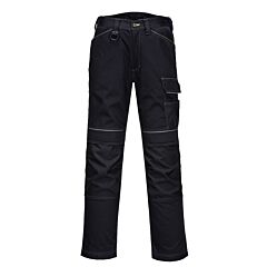 Portwest T601 Pw3 Work Pants, Black, Size 48