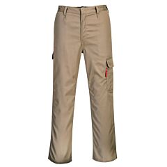 Portwest Bz31 Bizweld Fr Cargo Pants, Khaki, Size 4X-Large