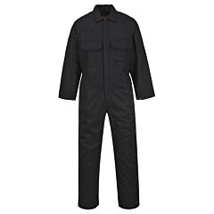 Portwest Ubiz1 Bizweld Fr Coveralls, Black, Size 2X-Large