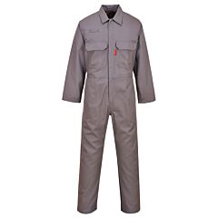 Portwest Ubiz1 Bizweld Fr Coveralls, Gray, Size Large