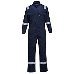 Portwest Fr94 Bizflame 88/12 Iona Fr Coveralls, Navy Tall, Size X-Large