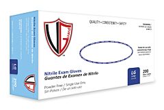 Vguard A14C11 3.2 Mil Nitrile Chemo Exam Gloves, Powder-Free, Size Small