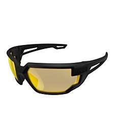 Mechanix Wear Vxf-30Af-Pu Vision Tactical Type-X Safety Glasses, Black Frame, Amber Lens