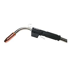 Tweco 1040-1603 No. 4 Traditional Style Mig Guns, 15 Ft, Euro-Kwik, 0.035 In - 0.045 In Wire