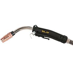 Tweco 1023-1280 Mig Gun, 0.035 - 0.045 Inch, 10 Ft L, 250 A, Miller