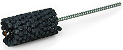 Weiler 34204 Crossflex Bore Brush, Abrasive Globules, 1-3/8 In Dia, 7.875 In L, 0.224 In Stem Dia, 240 Grit
