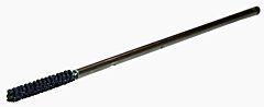 Weiler 34331 Crossflex Bore Brush, Abrasive Globules, 3/8 In Dia, 7.875 In L, 1/4 In Stem Dia, 120 Grit