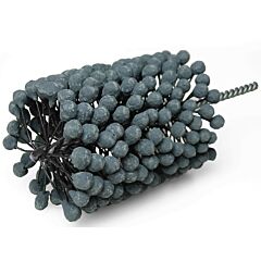 Weiler 34283 Crossflex Bore Brush, Abrasive Globules, 4-1/2 In Dia, 4.75 In L, 0.311 In Stem Dia, 180 Grit