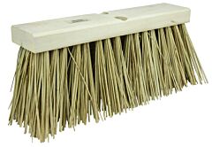 Weiler 70208 16" Street Broom 6-1/4"Trim Length Natural Pa
