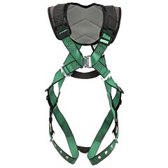 Msa 10206133 V-Form+ Harness, Standard, Back D-Ring, Quick Connect Leg Straps, No Shoulder Pad