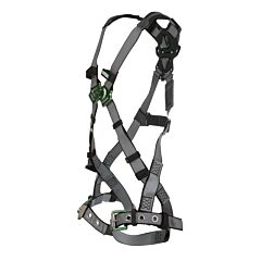 Msa 10195092 V-Fit Harness, Standard, Back D-Ring, Tongue Buckle Leg Straps