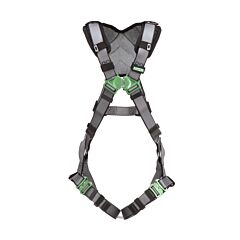 Msa 10194536 V-Fit Harness, Extra Small, Back D-Ring, Quick-Connect Leg Straps, Shoulder Padding
