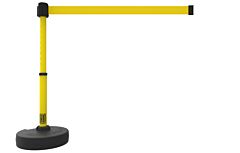 Banner Stakes Pl4092 Plus Barrier Set, Blank Yellow Banner