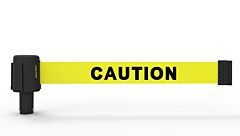 Banner Stakes Pl4068 Plus Yellow Double Sided "Caution" Banner