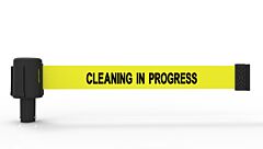 Banner Stakes Pl4034 Plus Yellow "Cleaning In Progress" Banner