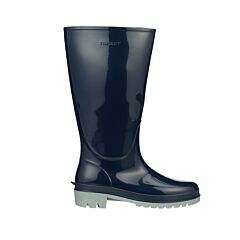 Tingley 51446 Women'S Trim Fit Pvc Knee Boot In Navy, Size 8
