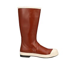 Tingley Mb921B Pylon Neoprene Boot, Steel Toe, 16", Brick Red Upper, Brown Sole, Size 6