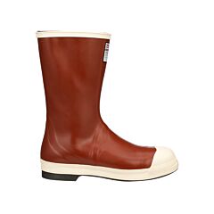 Tingley Mb922B Pylon Neoprene Boot, Steel Toe, 12.5", Brick Red Upper, Brown Sole, Size 8