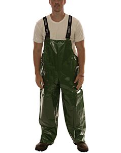 Tingley O22048 Iron Eagle Plain Front Overalls With Lock Out Tag Out And Knee Pad Pockets In Green, Size 4X-Large
